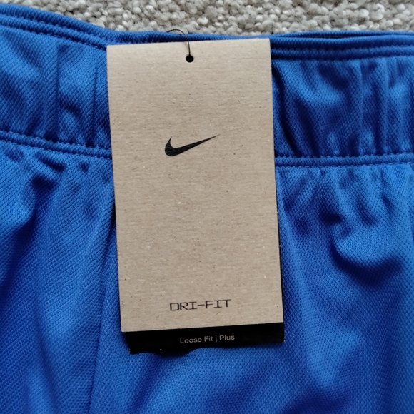 NWT 3X Nike Dri-Fit Loose Royal Blue Active Gym Training Mesh Shorts - Picture 3 of 10